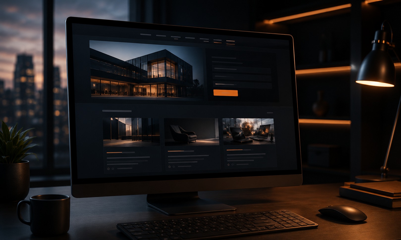 Sito web professionale con form contatto e raccolta lead